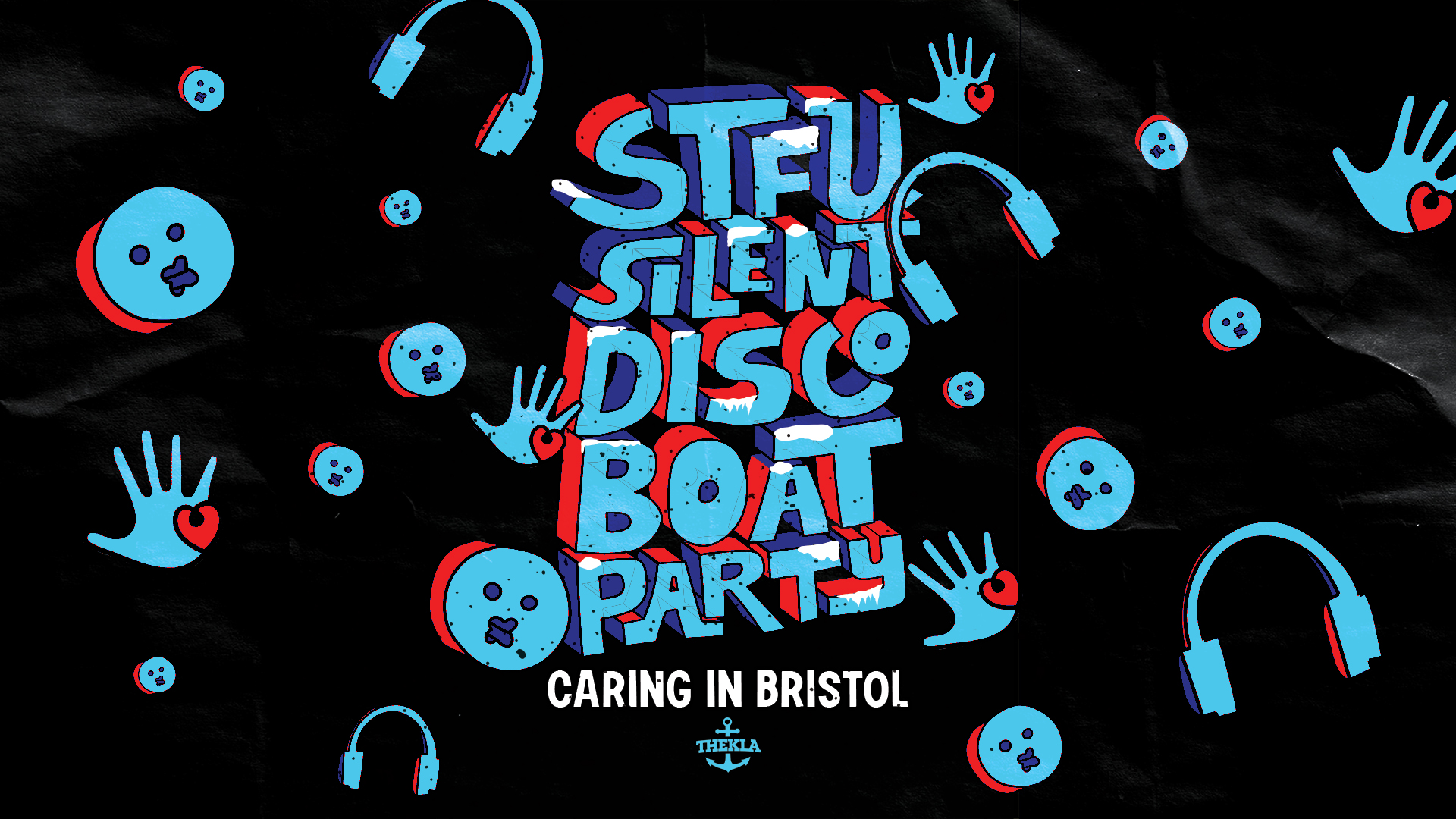 Silent Disco Caring In Bristol Fundraiser Event Image