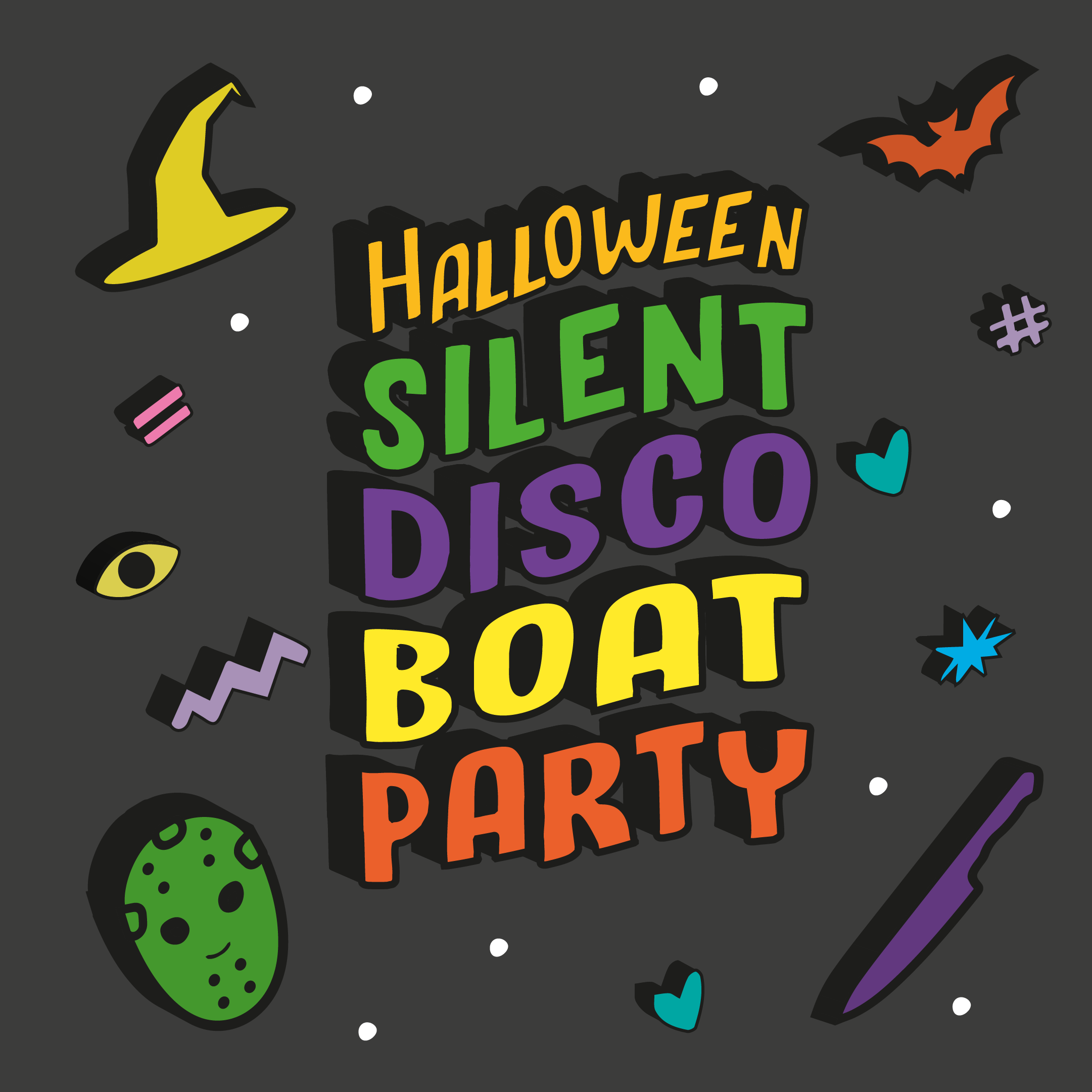 Thekla Halloween Silent Disco Boat Party