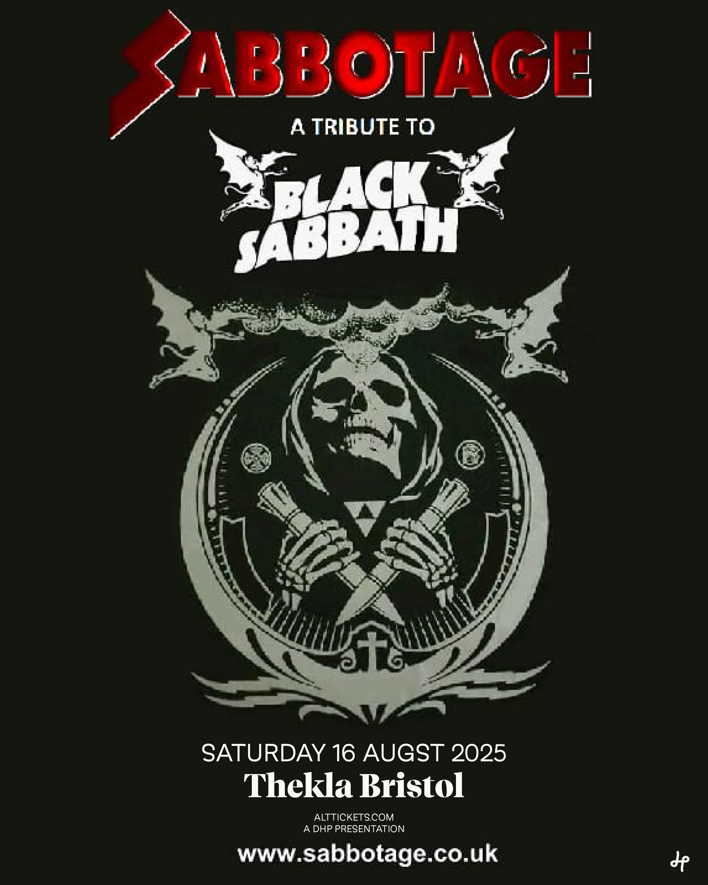 SABBOTAGE – Tribute to Black Sabbath - Thekla Bristol