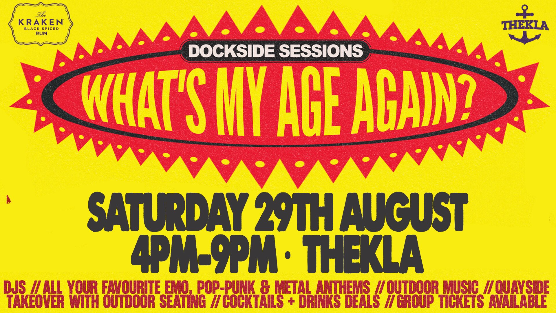 What's My Age Again? Emo Deck Party