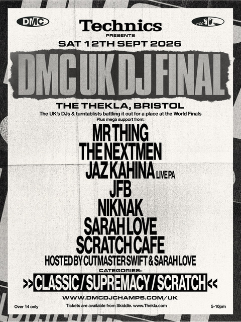 THE DMC UK FINAL DJ CHAMPIONSHIP
