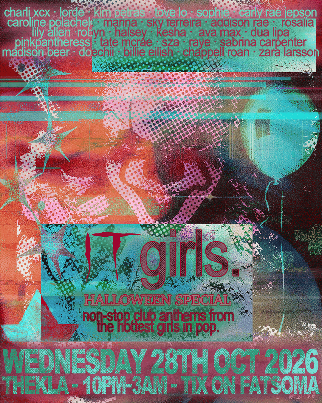 it girls halloween special. non-stop club anthems from the hottest girls in pop.